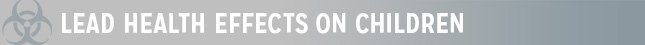 Lead Health Effects on Children